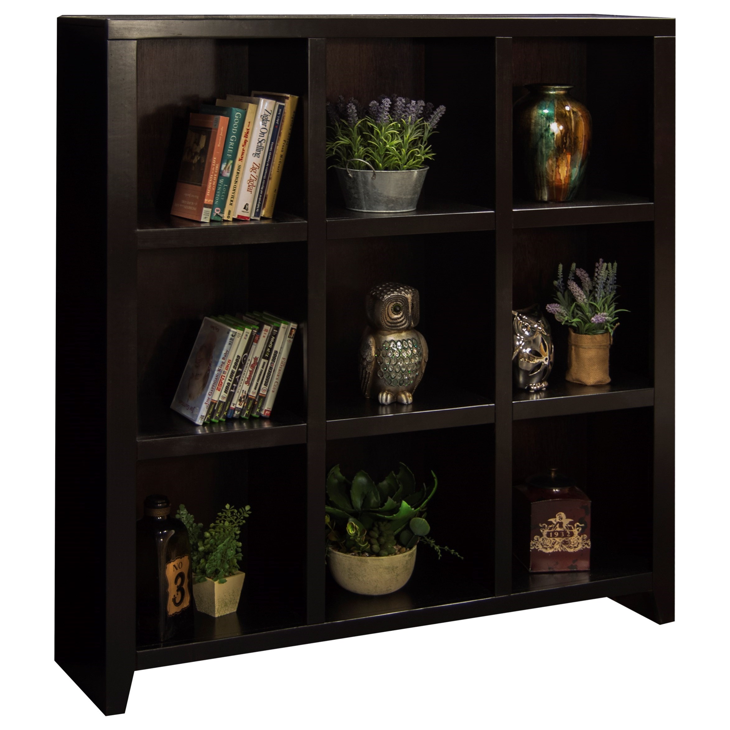 Legends Furniture Urban Loft UL6203.MOC NineCubicle Bookcase Del Sol